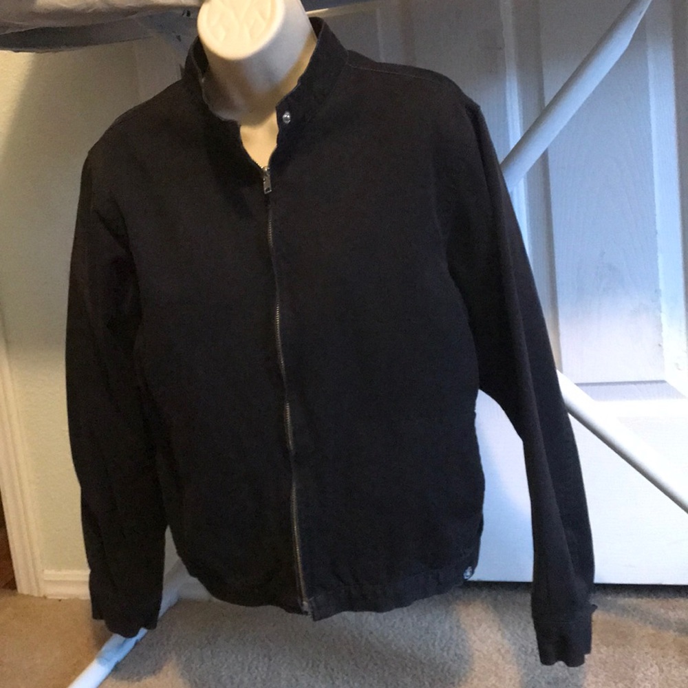 Empyre jacket preacher collar size medium black